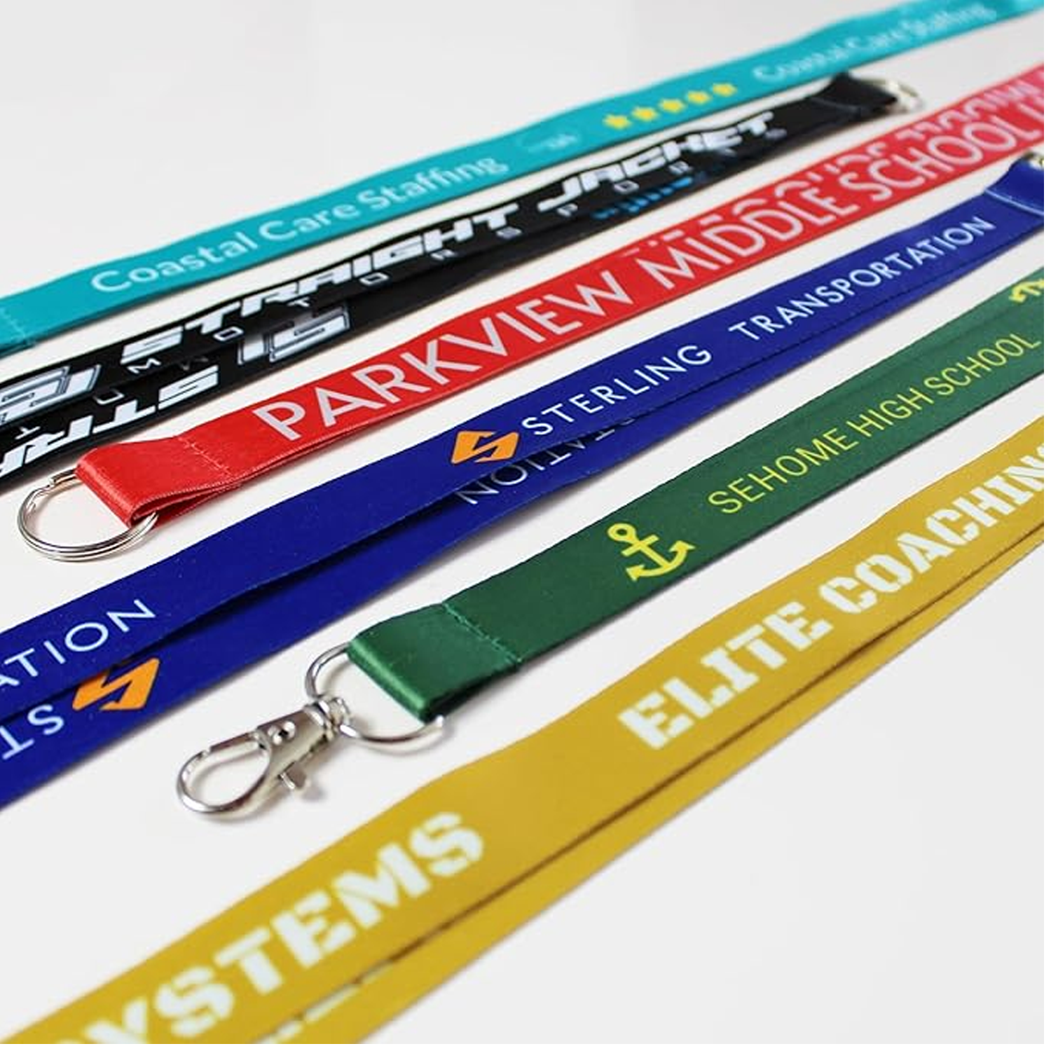 Flat buckle lanyard 4