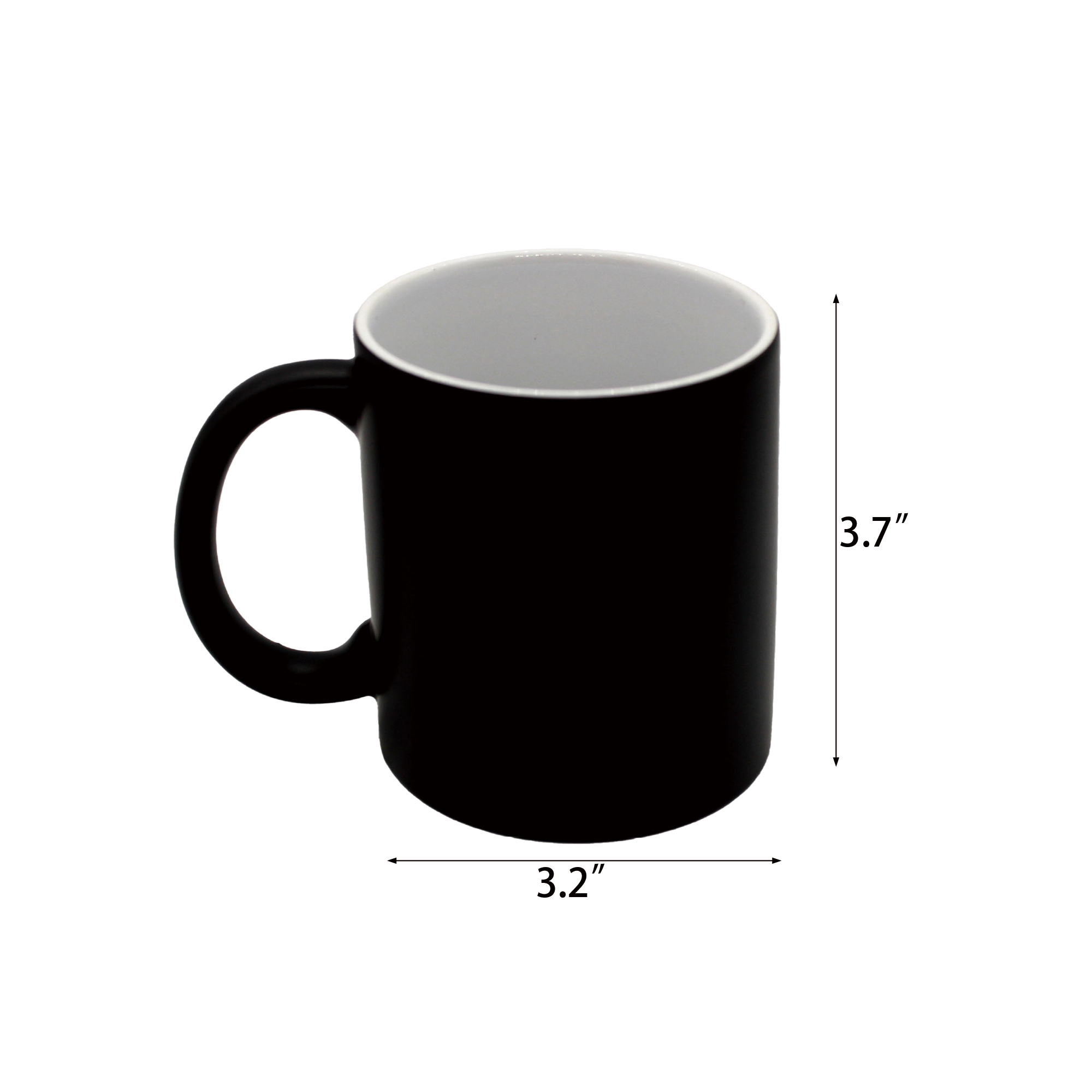 11oz Basic C Handle Ceramic Mug 3