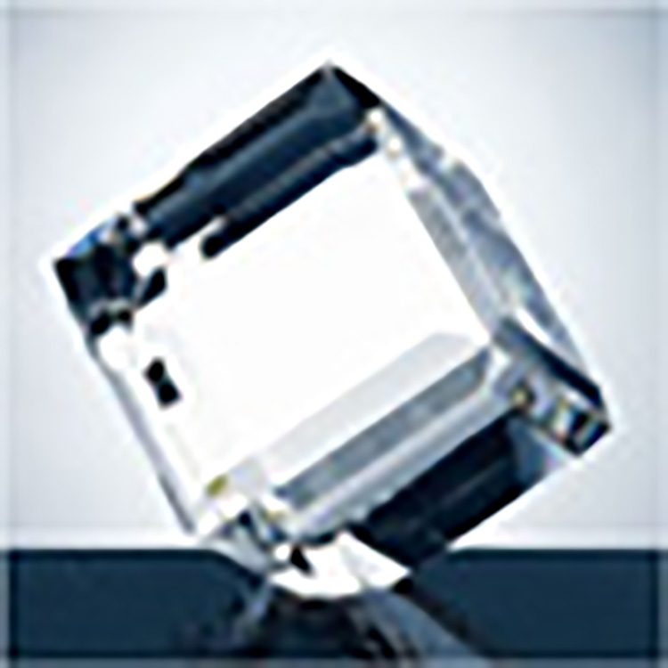 Beveled Cube, Corner Standing 1