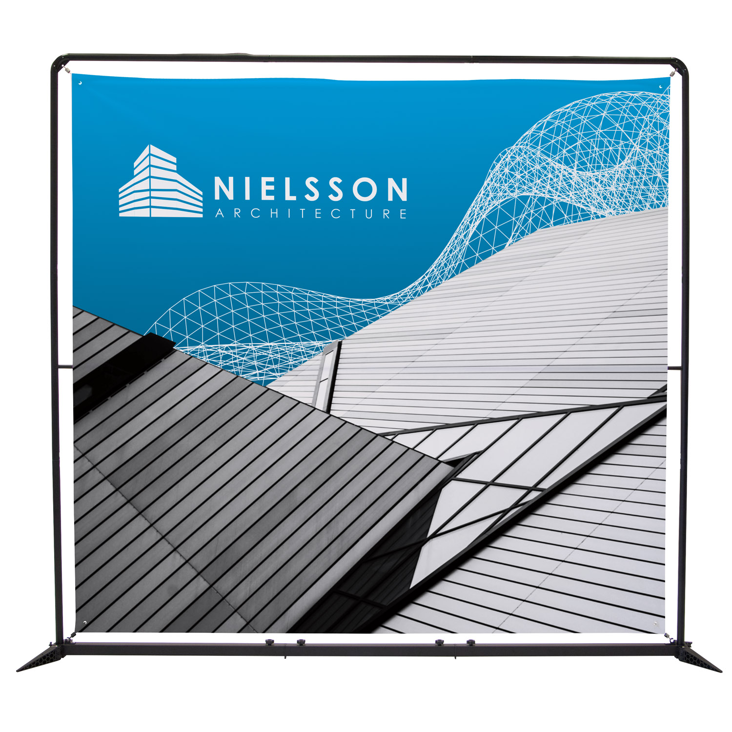 8.5' FrameWorx Banner Display Kit (600 Denier Polyester) 5