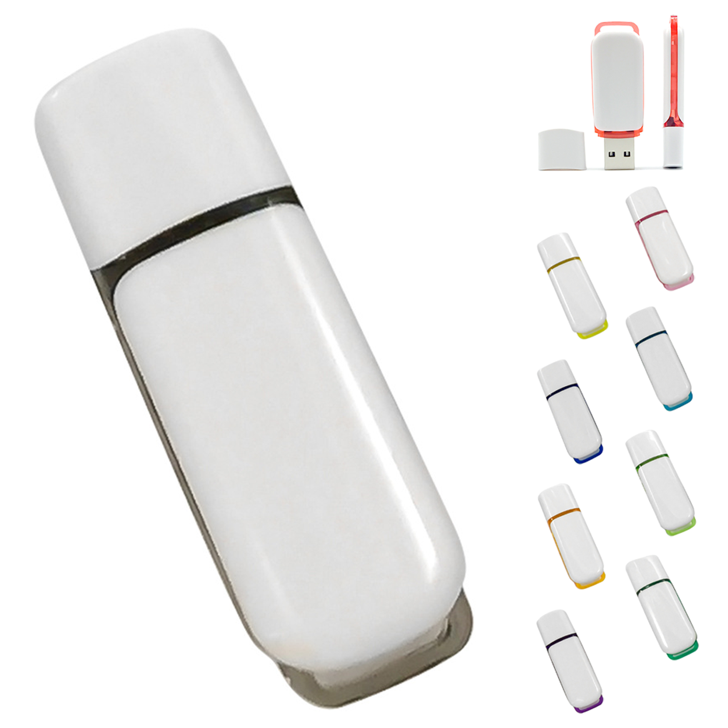 64G Plastic USB Flash Drive 4
