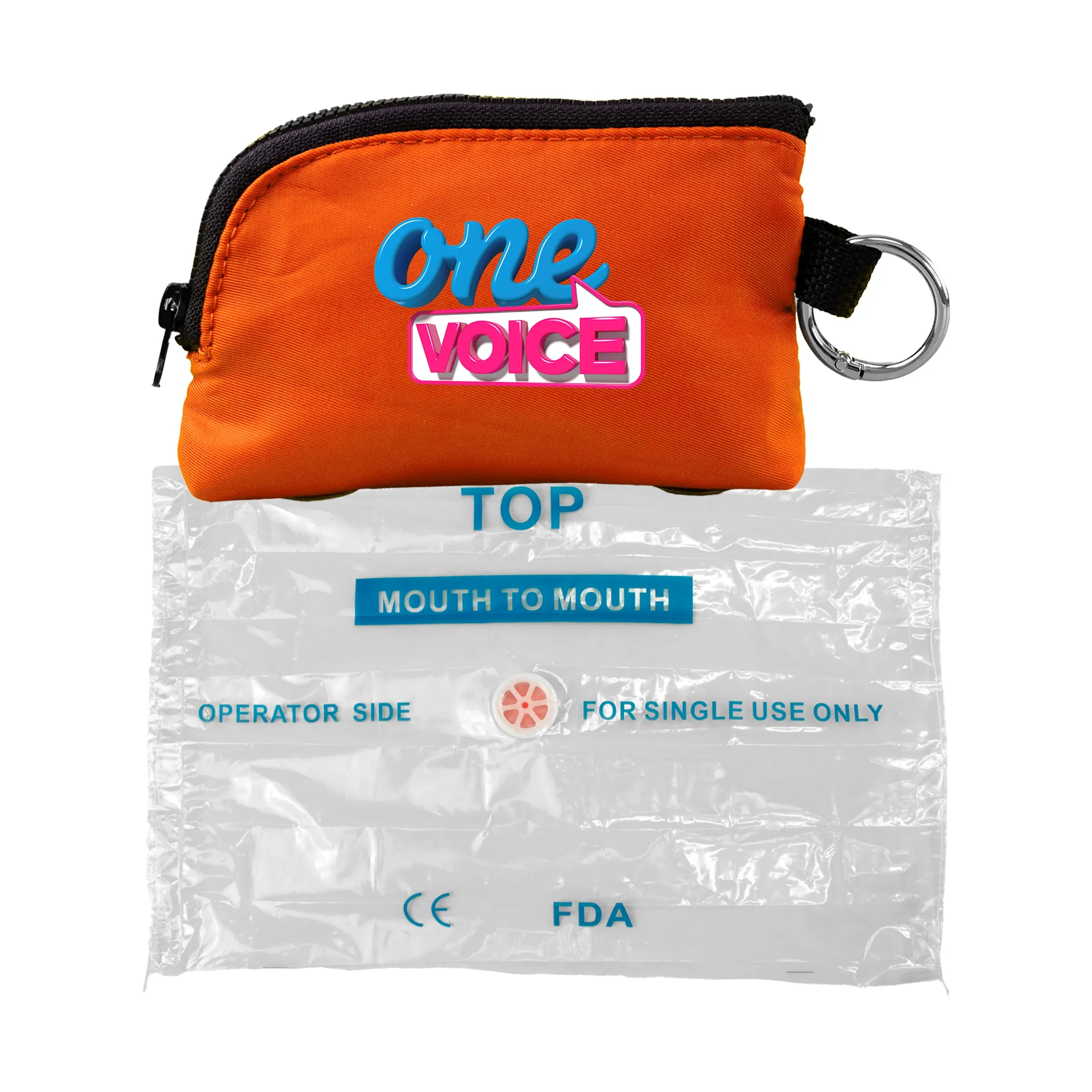 Zip Around CPR Face Shield Set 5