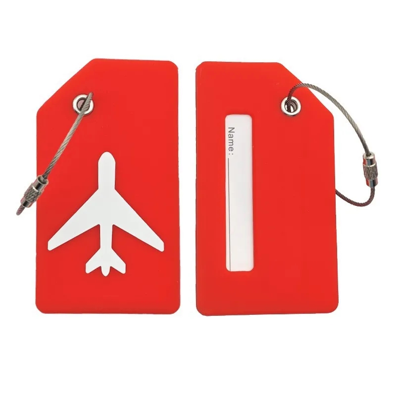 3.5 Inch Silicone Luggage Tag Compact and Lightweight 8