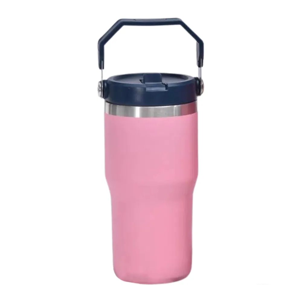 20oz. Insulated Tumber with Handle and Flip Straw 6