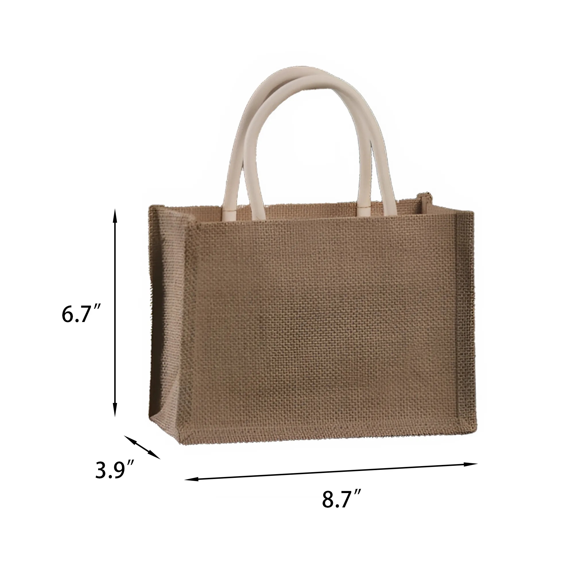 Linen Gift Tote Bag, custom tote bag with logo imprint 2