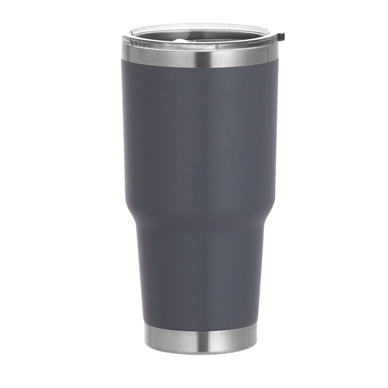 Insulated Water Tumbler W/ Closed Lid for Hot and Cold Drinks---30 OZ 6