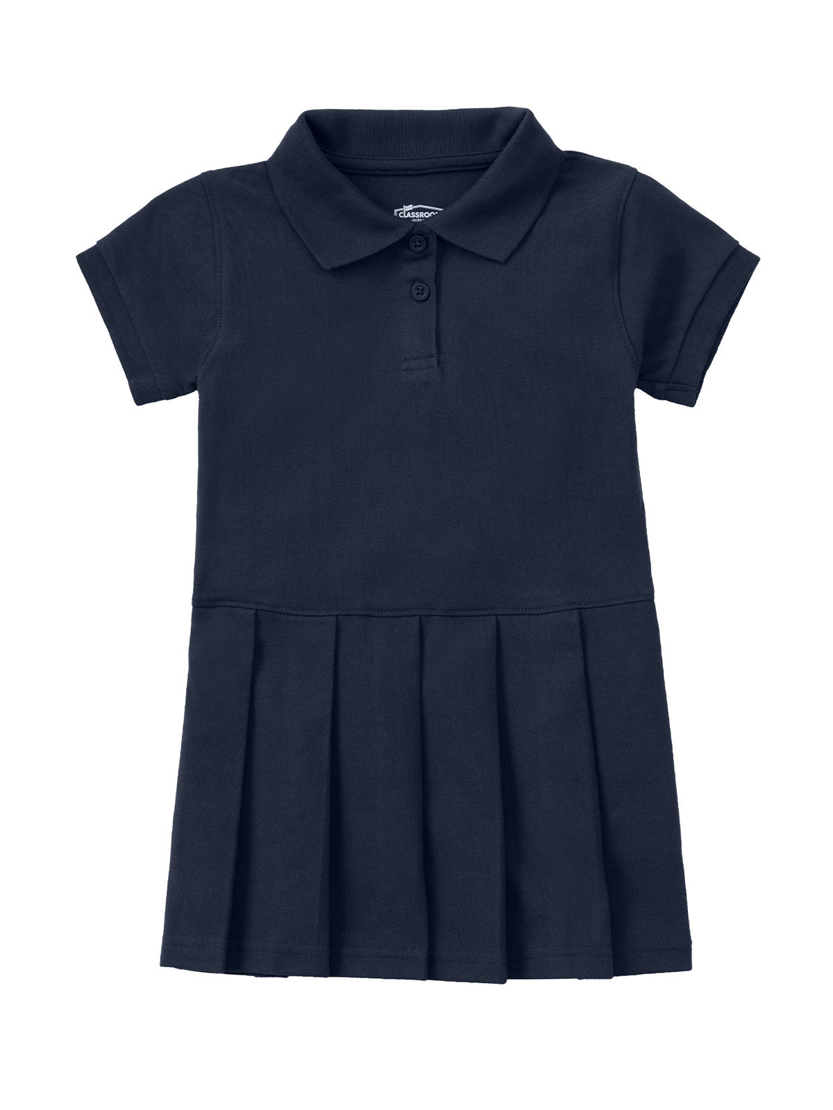 Classroom Uniforms - Girls' Pique Polo Dress for Preschool 3