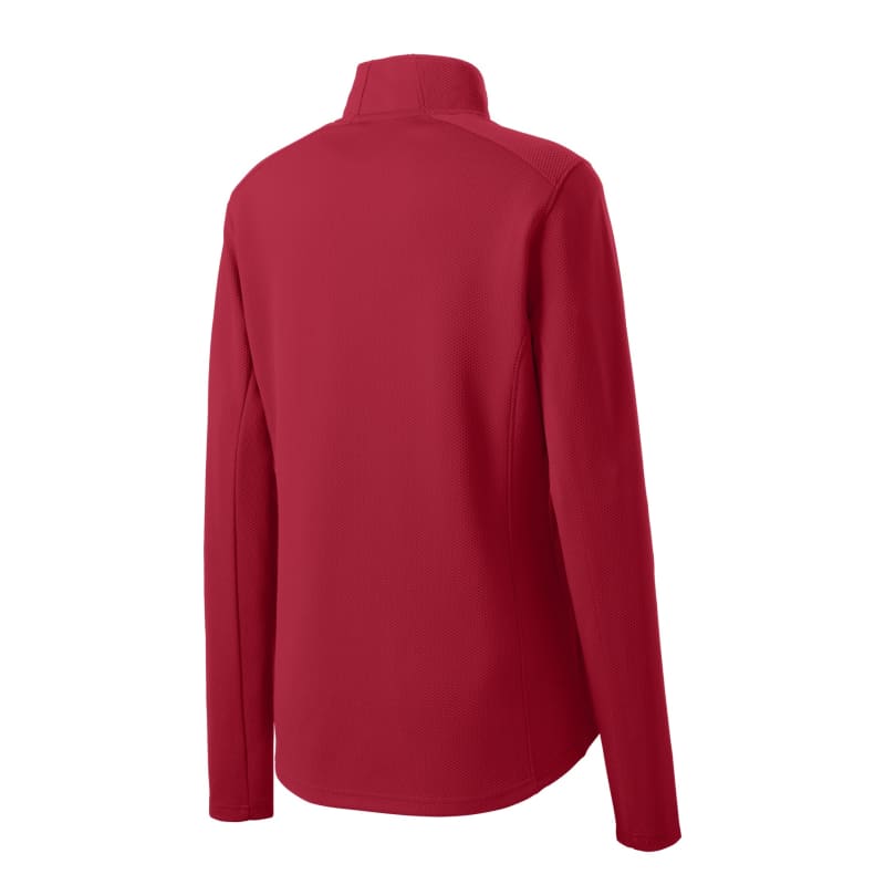 Sport-Tek Women's Sport-Wick Textured 1/4-Zip Pullover. 23