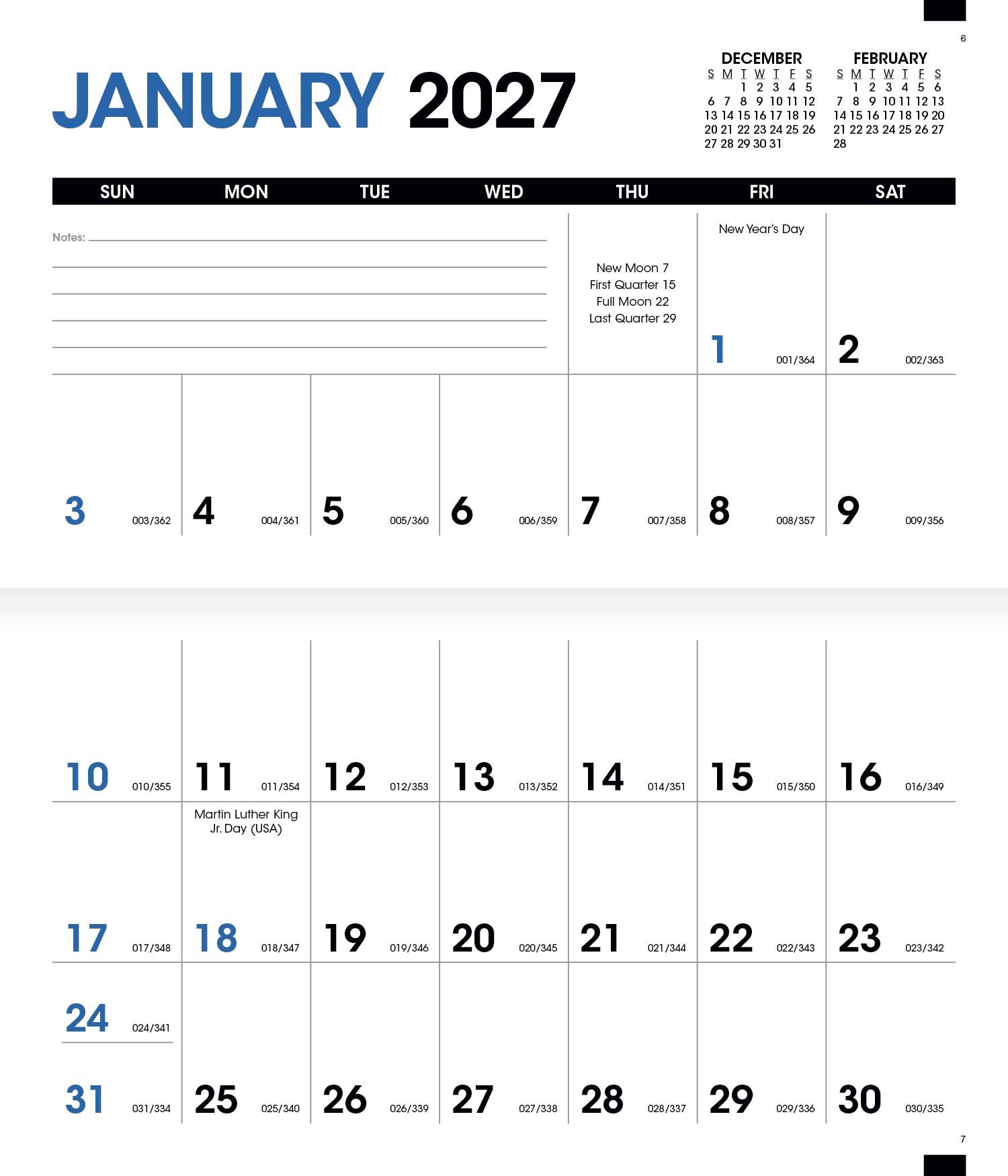 Triumph® Calendars Pocket Planner with Custom Cover 13