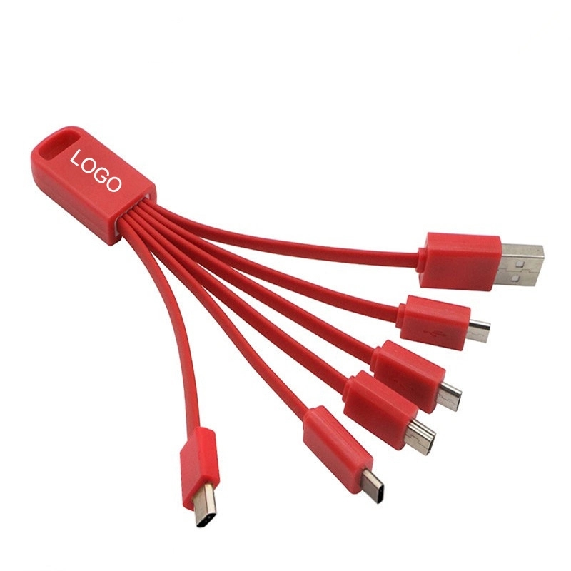 Full Color 5-in-1 Custom Charger Cord 3