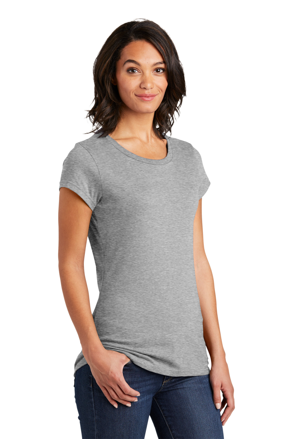 District Women's Fitted Very Important Tee . DT6001 24