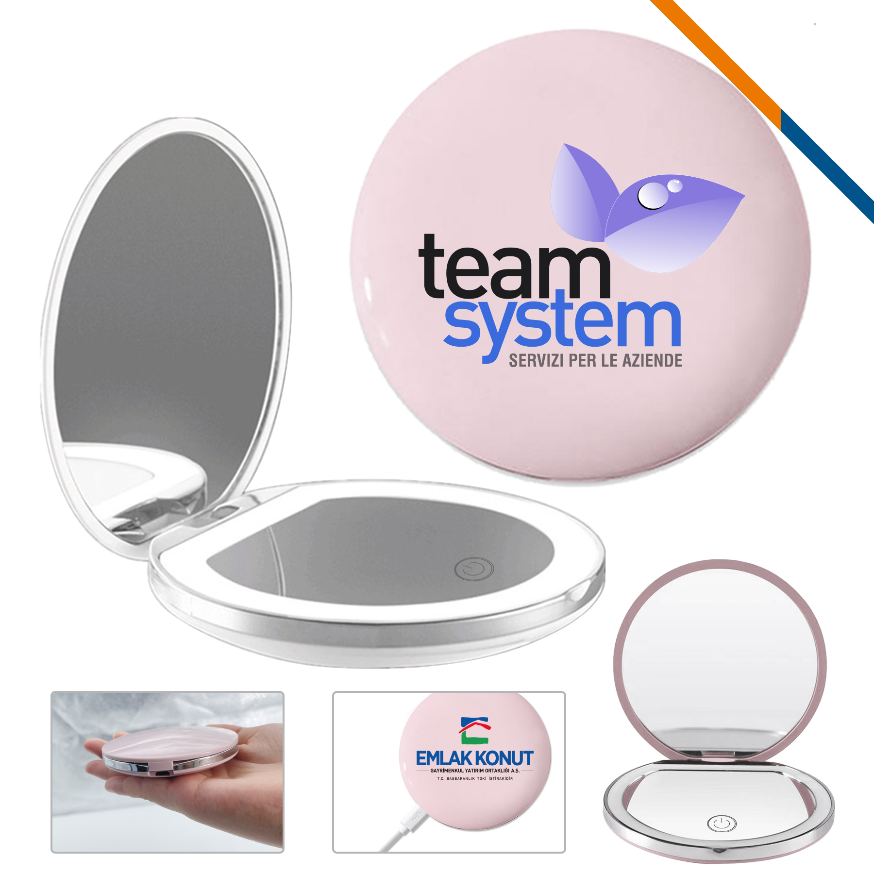 Kandy LED Compact Mirror 2