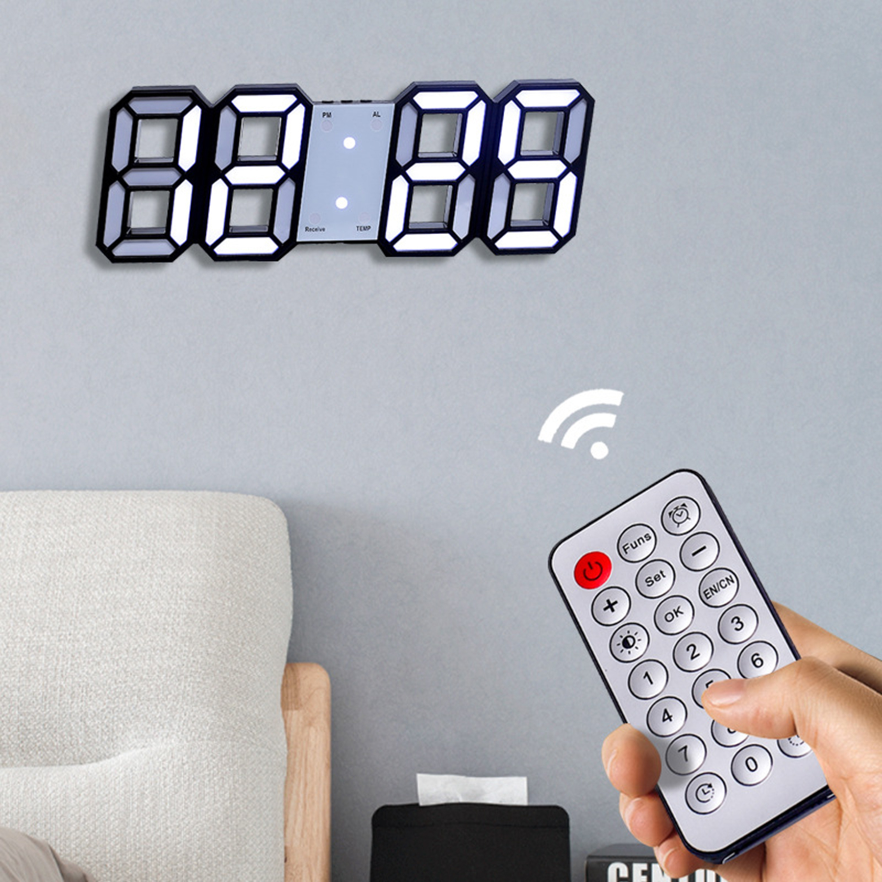 Led Wall Clock 2