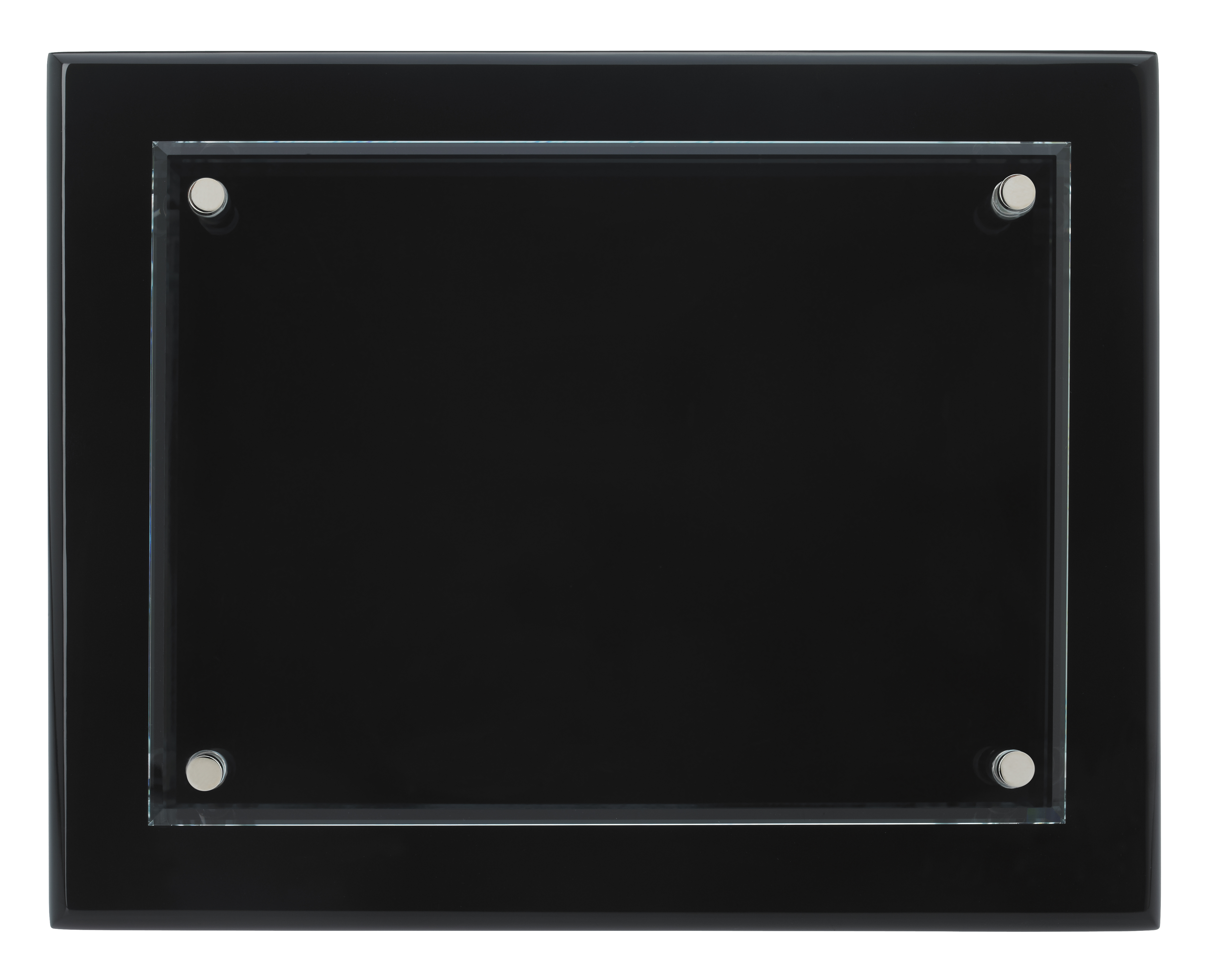 JAFFA® Floating Glass Plaque - 8" x 10" 1