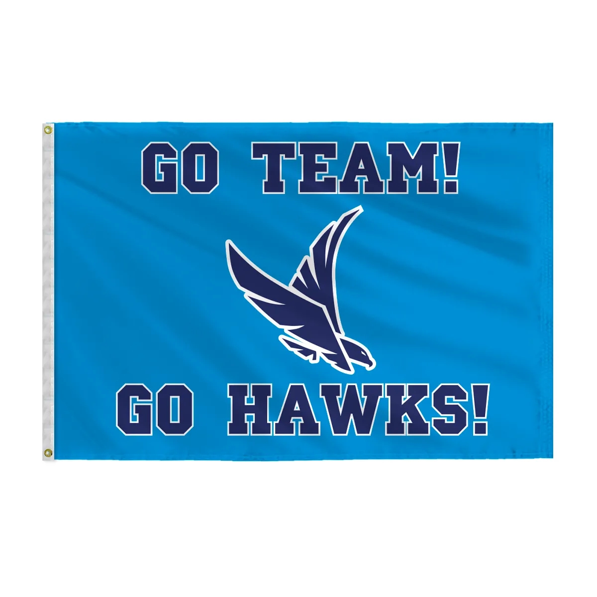 Hawk Mascot Flags 2