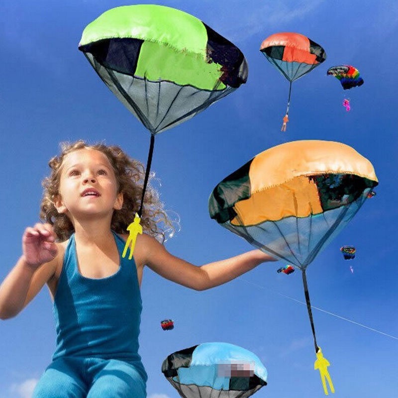 Kids Hand Throwing Parachute Toy Soldier 4