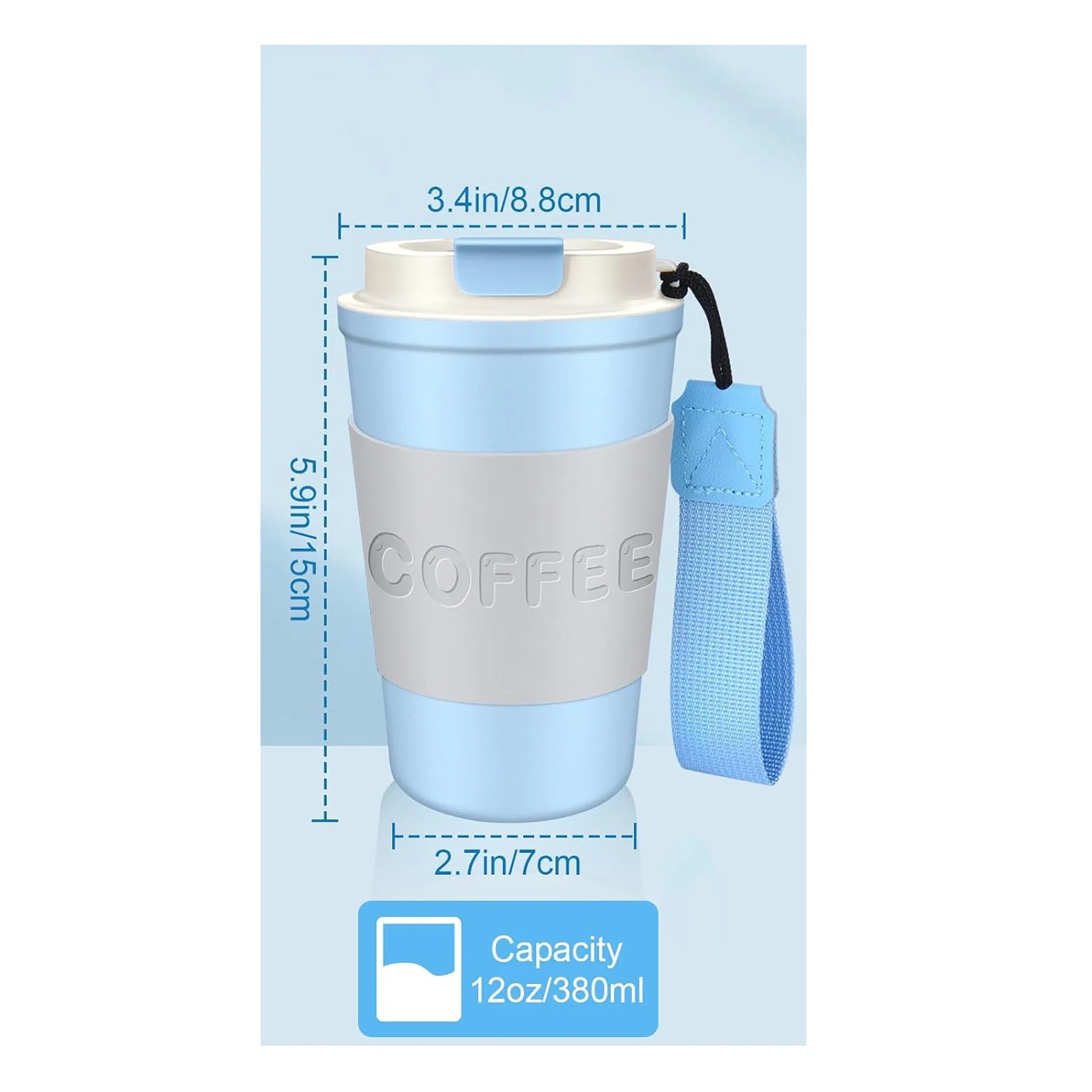 12oz Insulated Coffee Mug 4