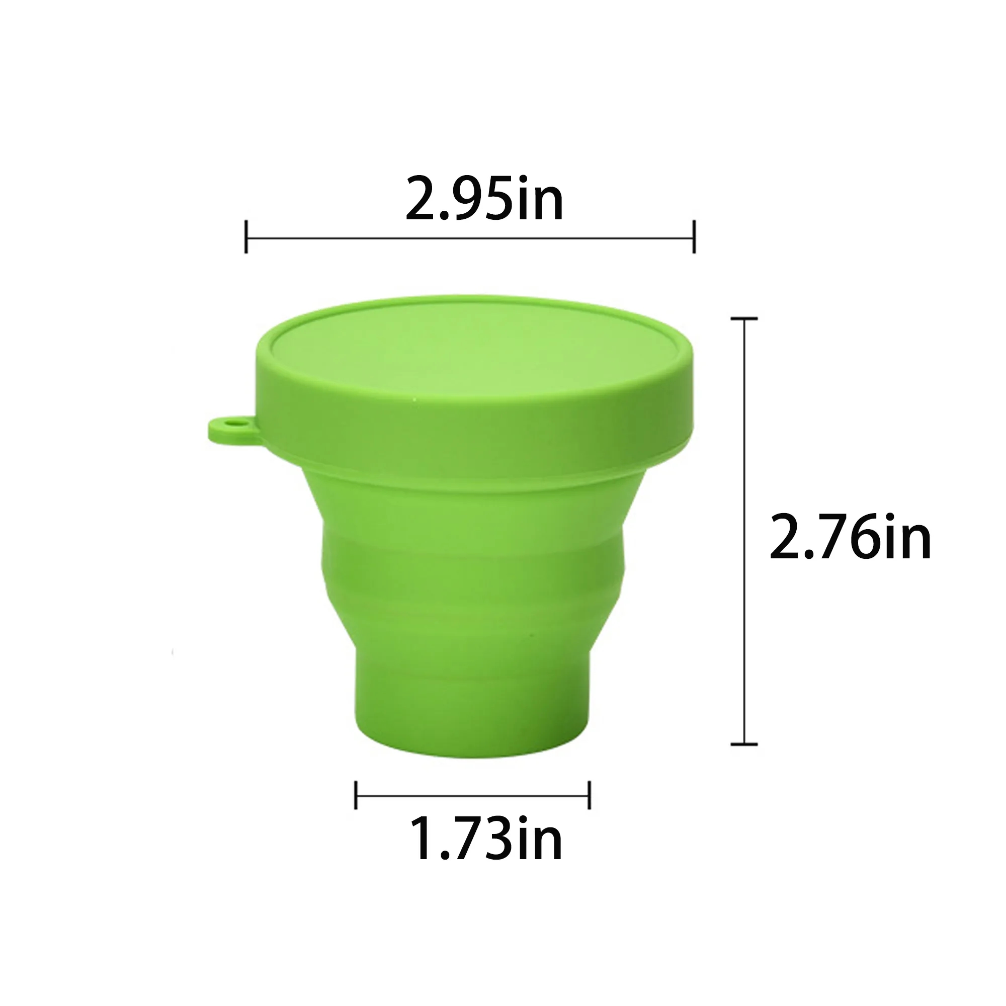 Portable Silicone Travel Folding Cup 4
