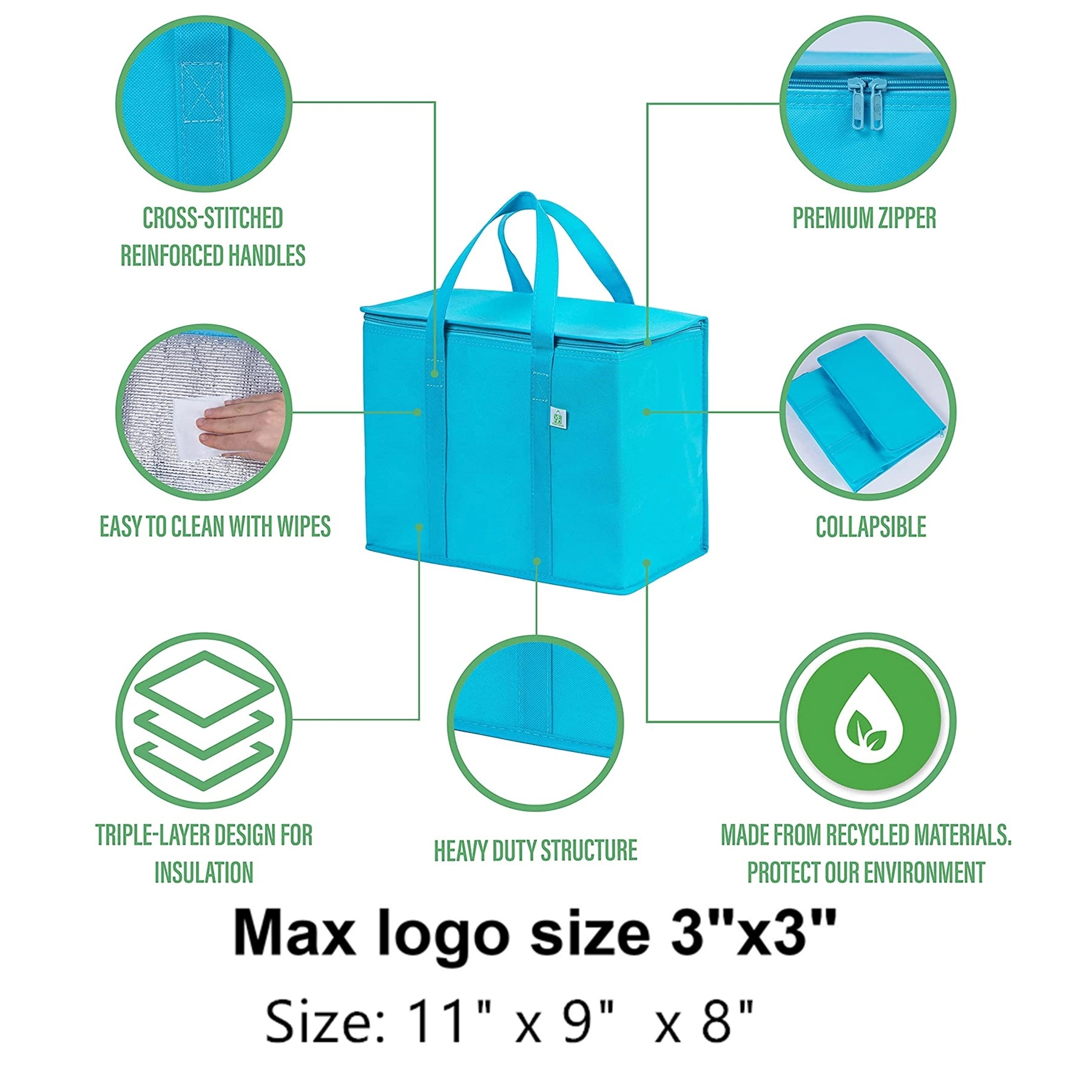 Insulated Reusable Grocery Bag 3