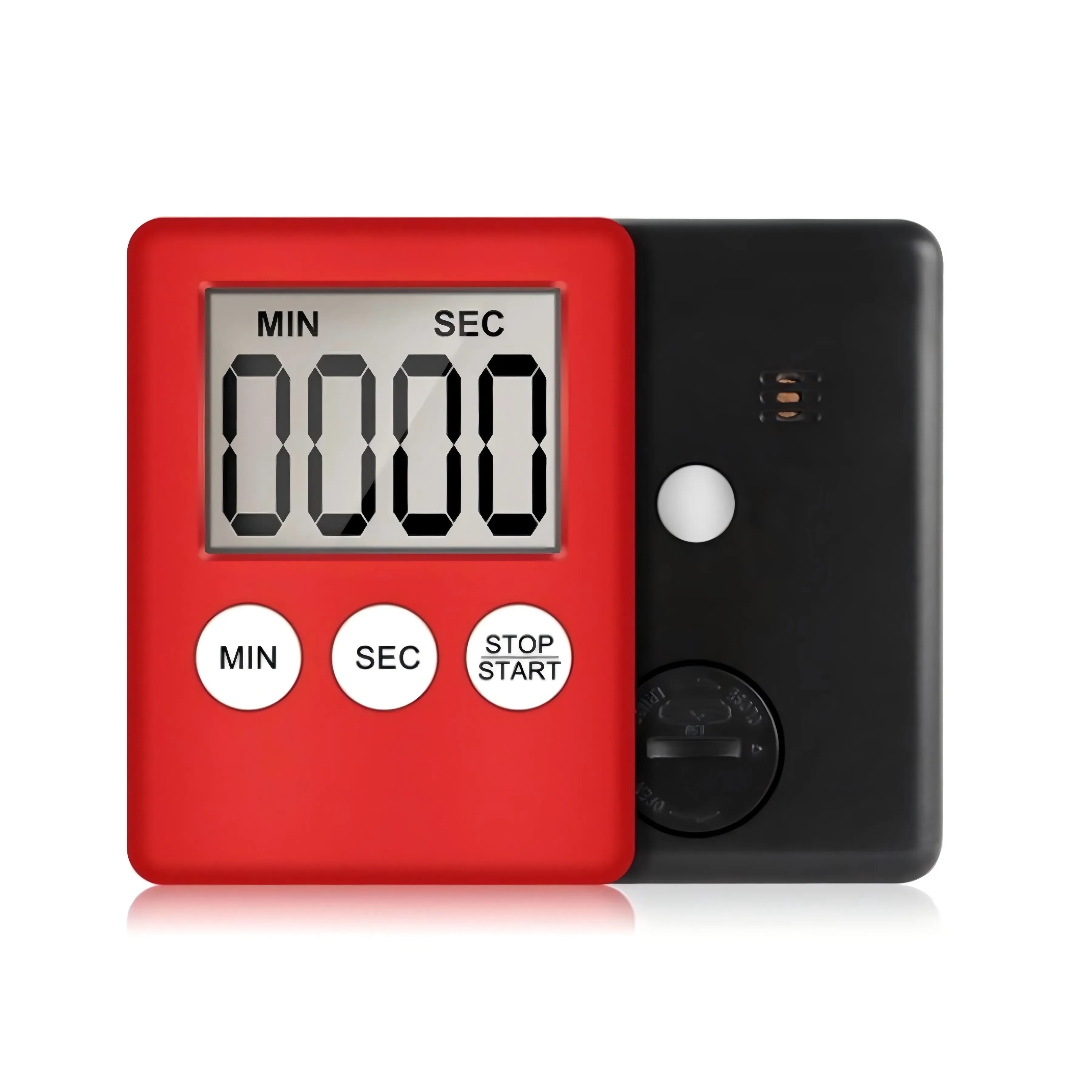 LCD Digital Screen Square Cooking Timer With Magnet 1