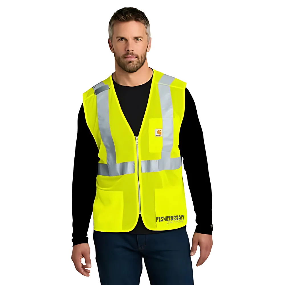 Carhartt(R) ANSI Class 2 Mesh Zip-Front Vest 2