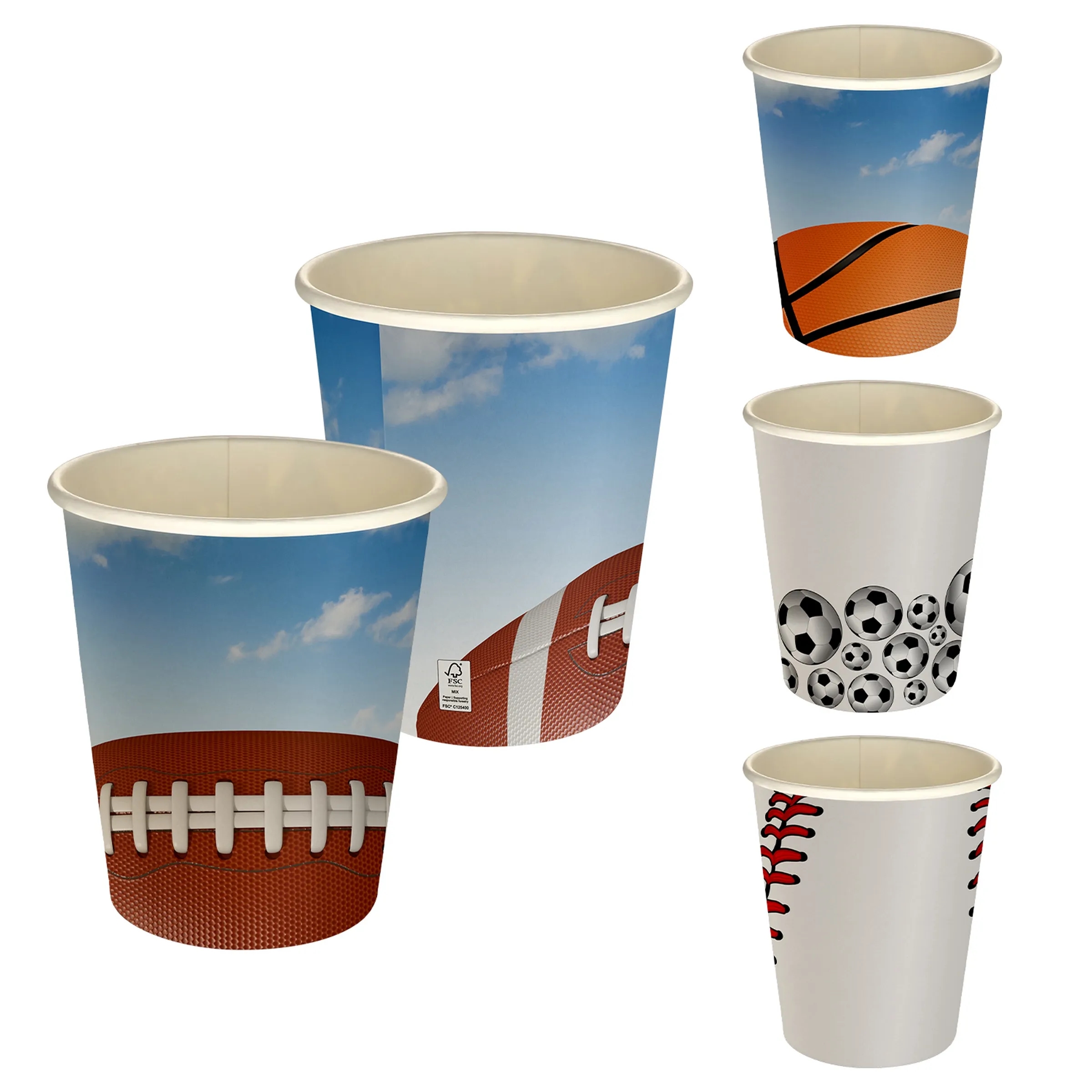 5 oz Full Color Sporty Paper Cup 11