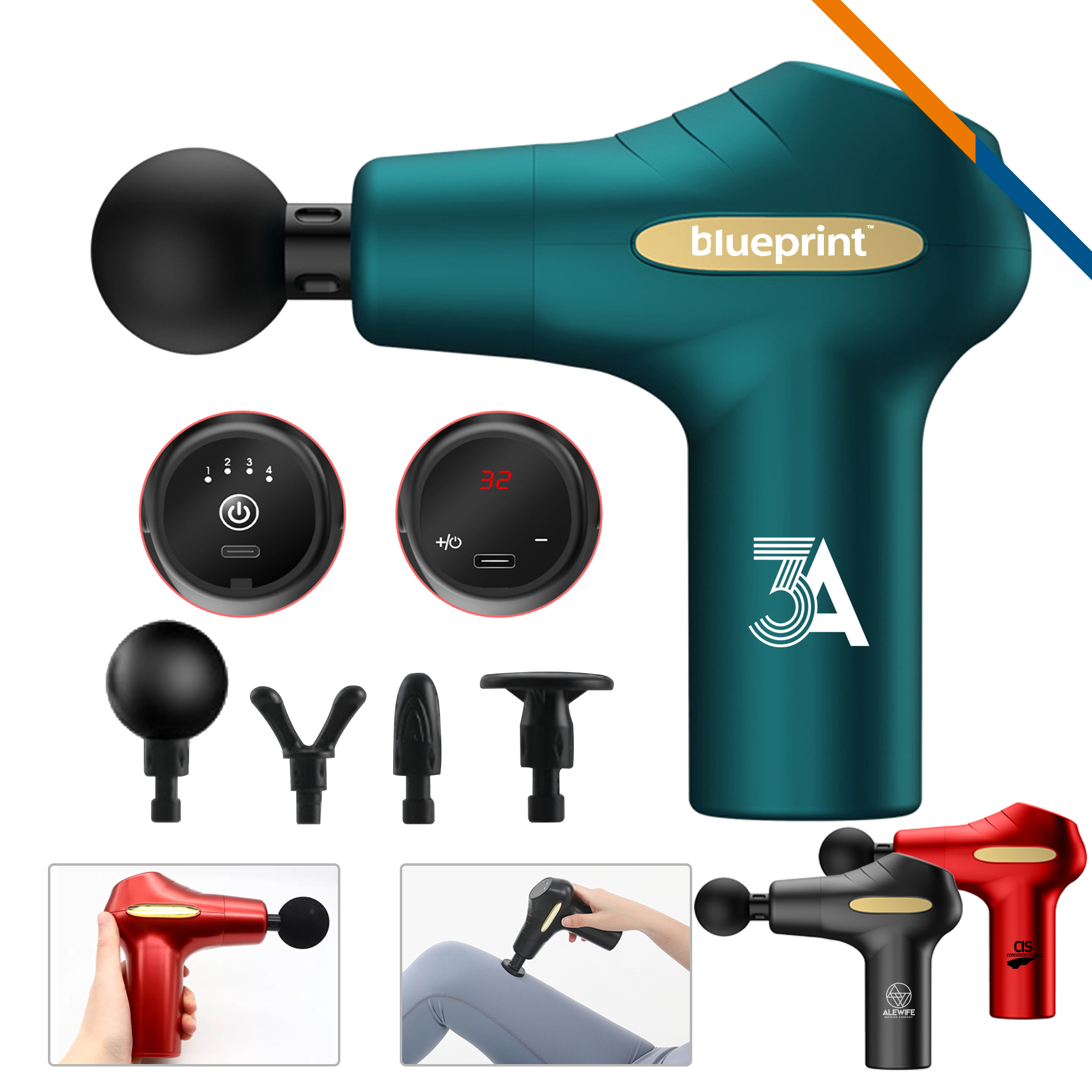 Mora Deep Massaging Fascia Gun 4