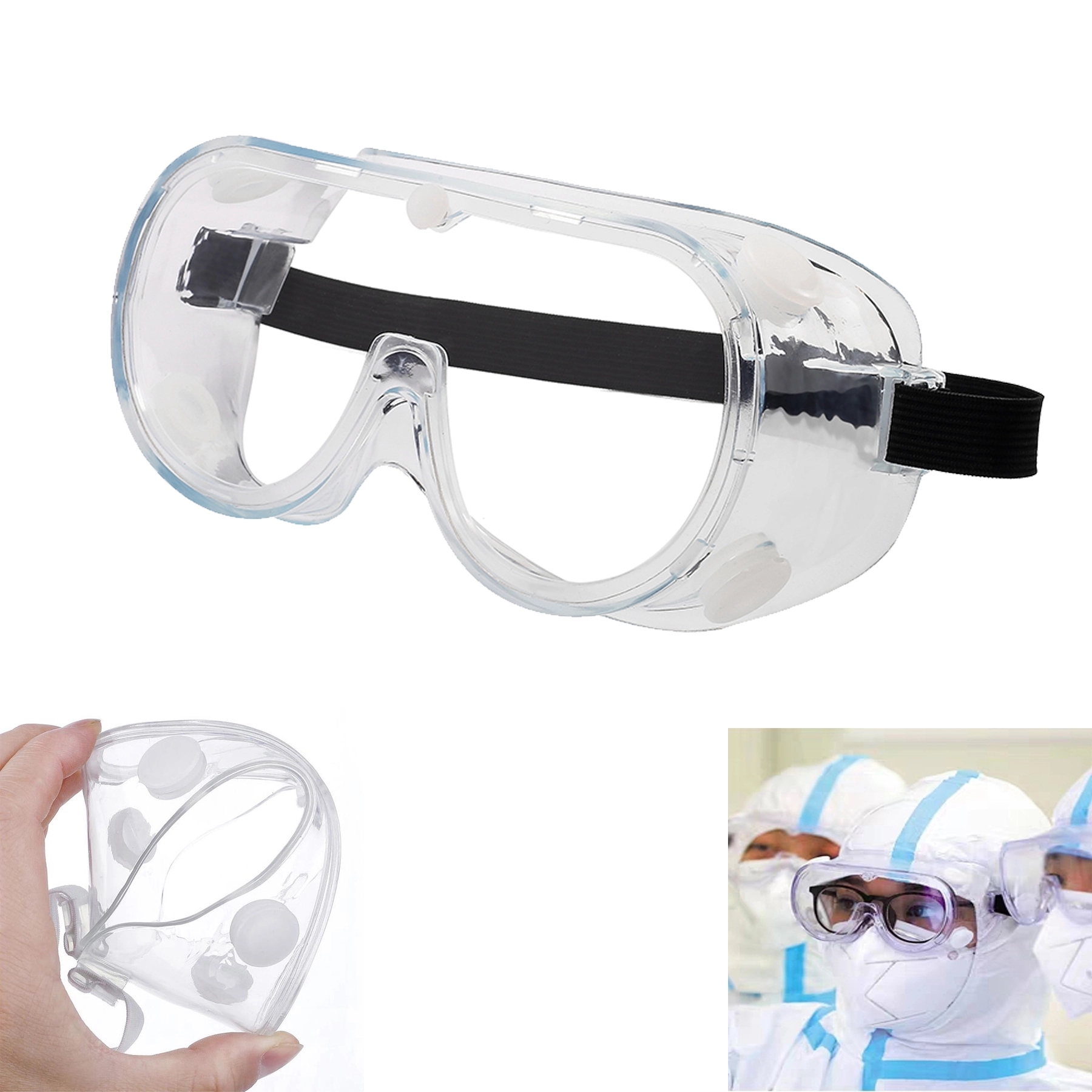 Anti Fog Scratch Resistant Safety Goggles 2