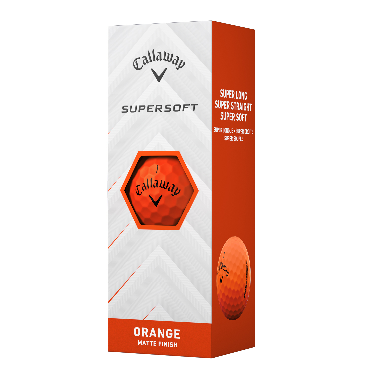 Callaway Super Soft Orange Golf Balls 3