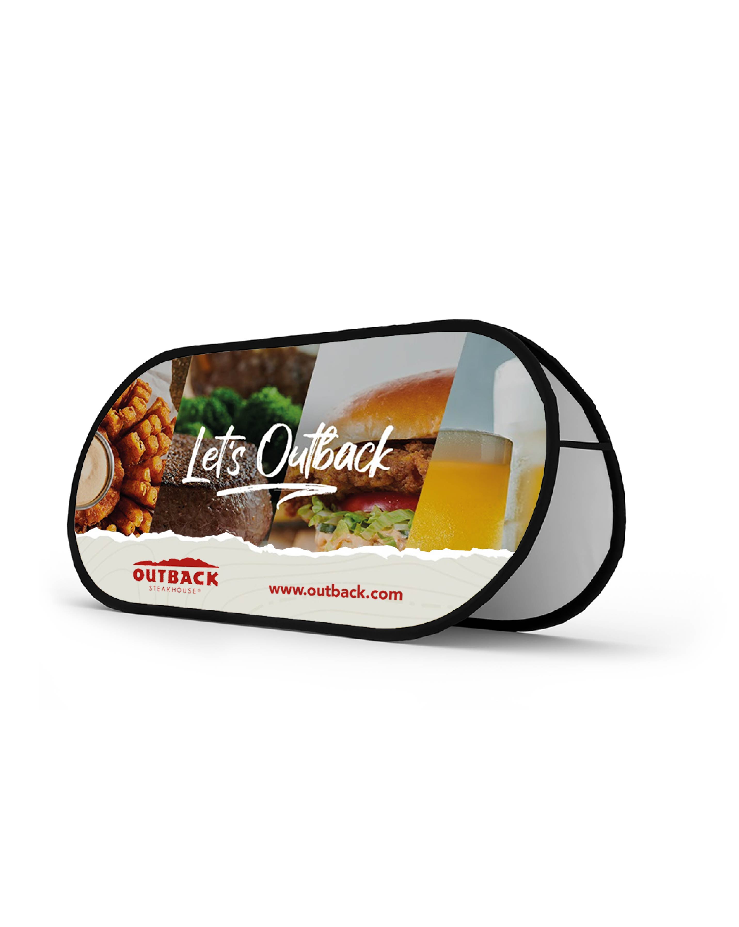 Pop Out Banner - Horizontal 2 Sided (3ft x 4ft) 5