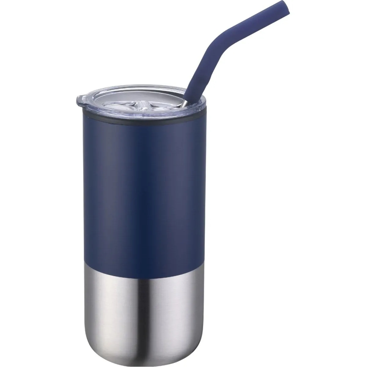 Oxford 16 oz Stainless Steel Tumbler with Straw 5