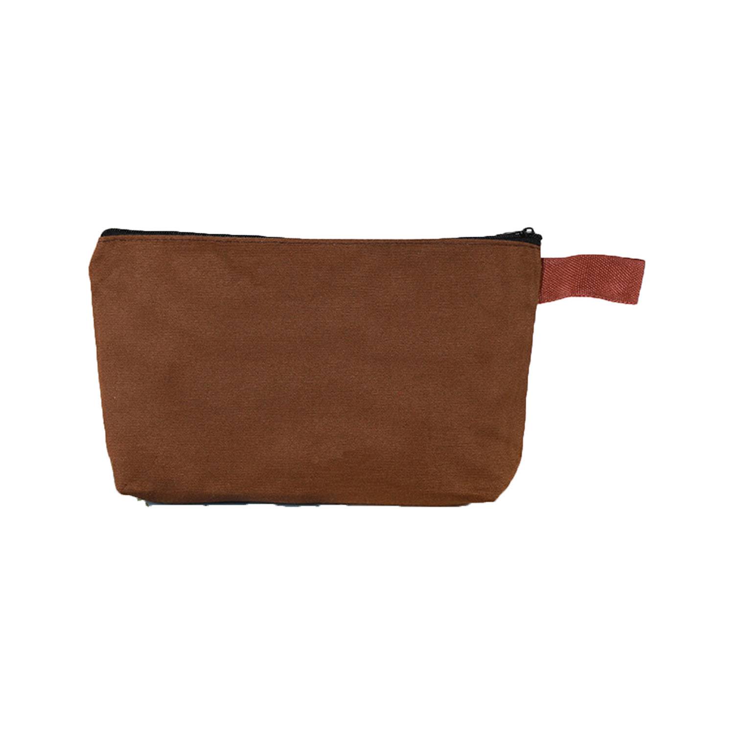 Zipper Canvas Makeup Bag Pouch 3