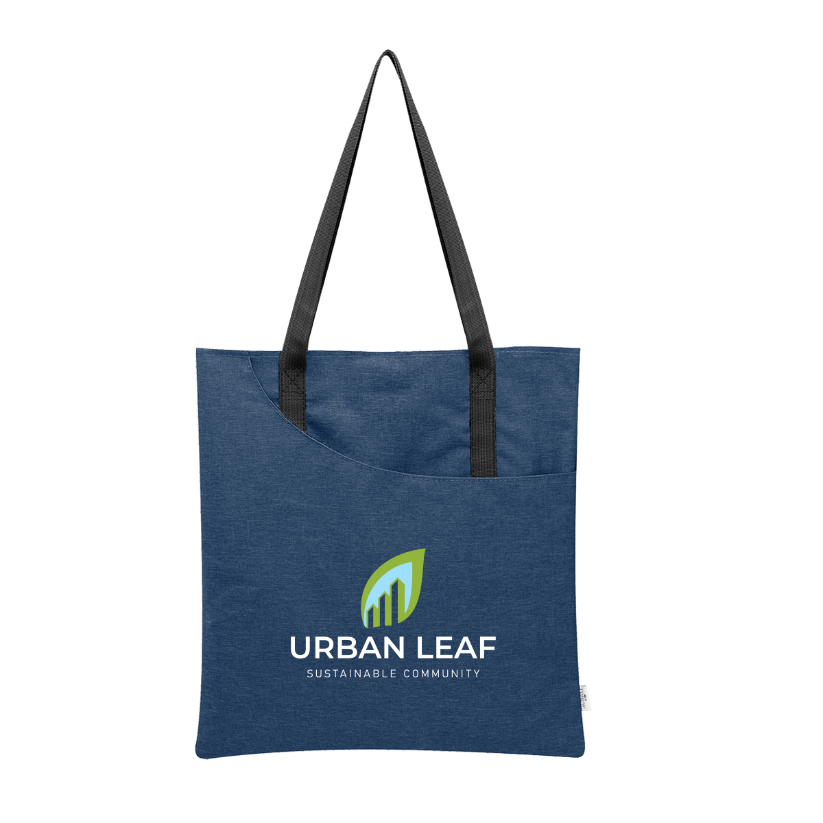 Swoop Heathered rPET Tote Bag 6