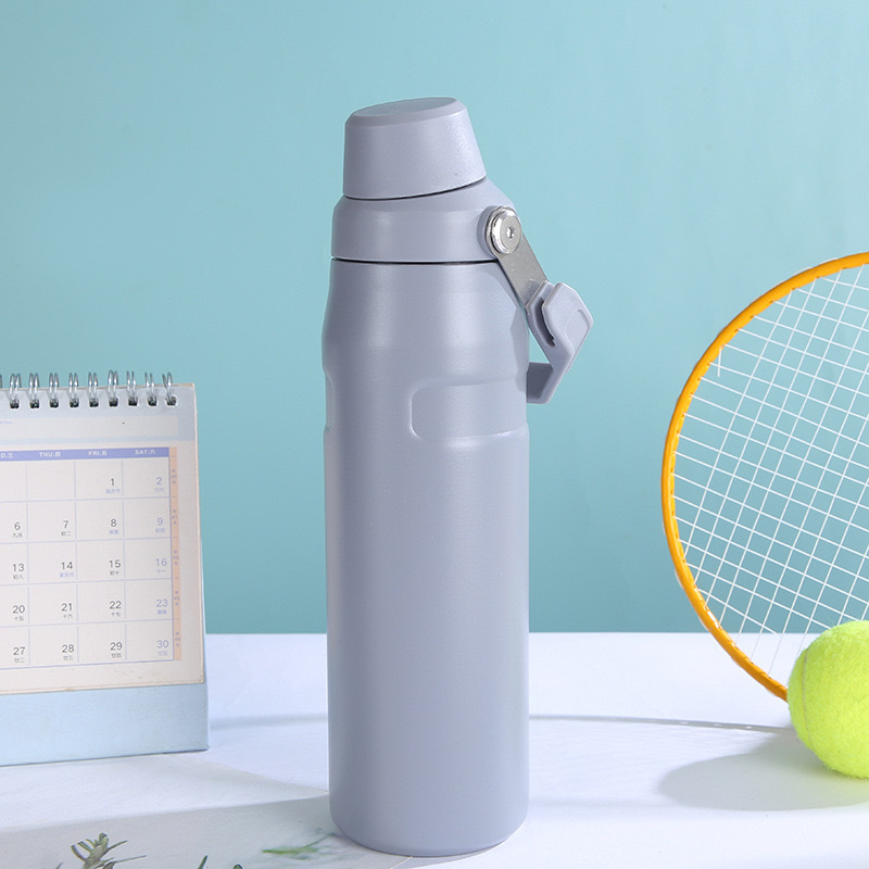 24OZ Insulated Water Bottle With Handle, custom water bottle with logo imprint 2