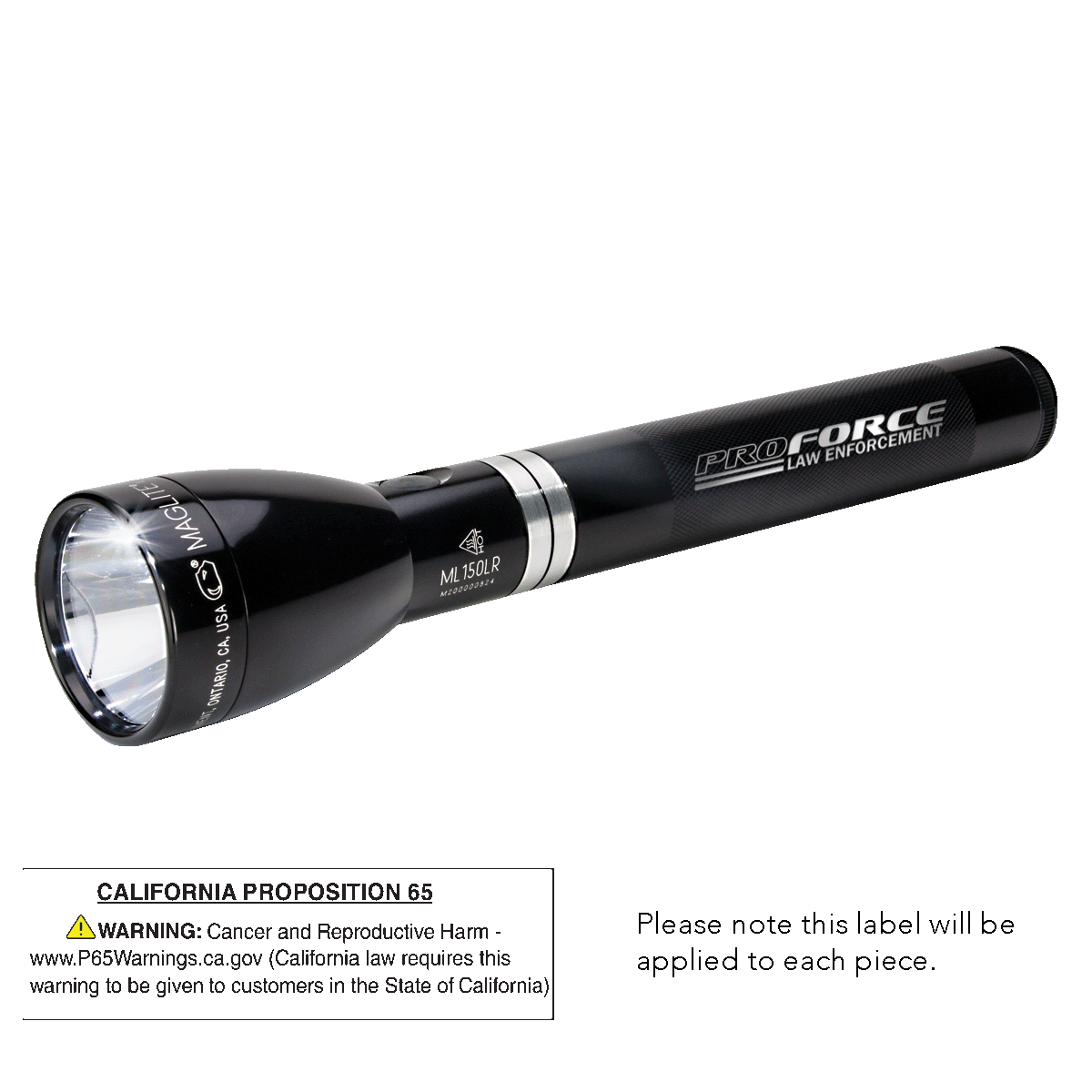 MAGLITE® ML150LR LED Rechargeable Flashlight, Laser Engraved