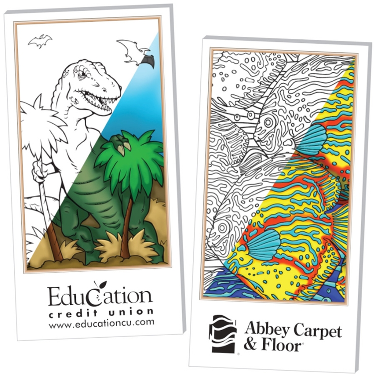 Color Your Own Art, promotional toy with logo imprint 6