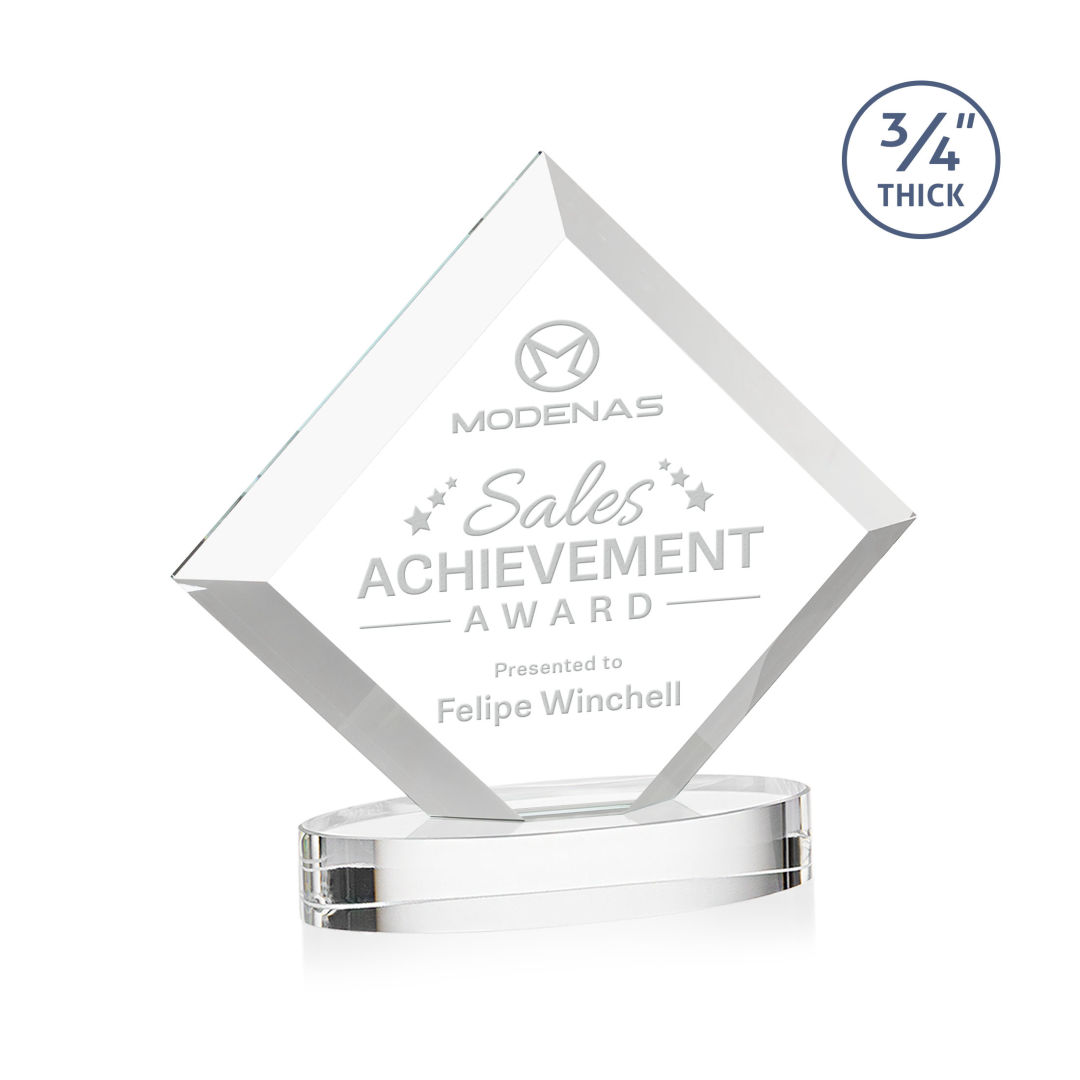 Belaire Award on Alberton Base - Clear 6