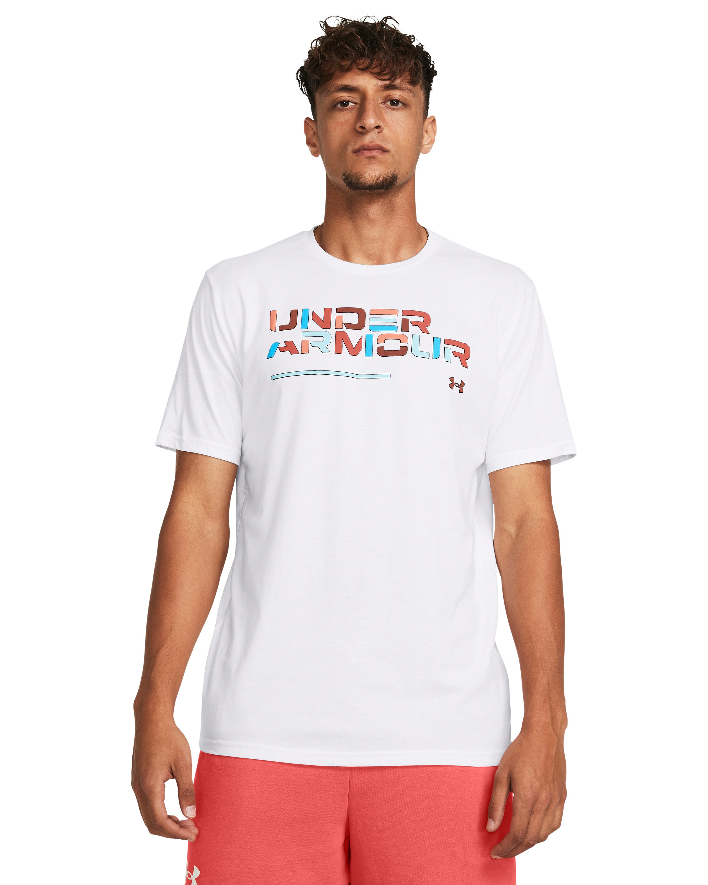 UA Colorblock Wordmark Men's Short Sleeve 3