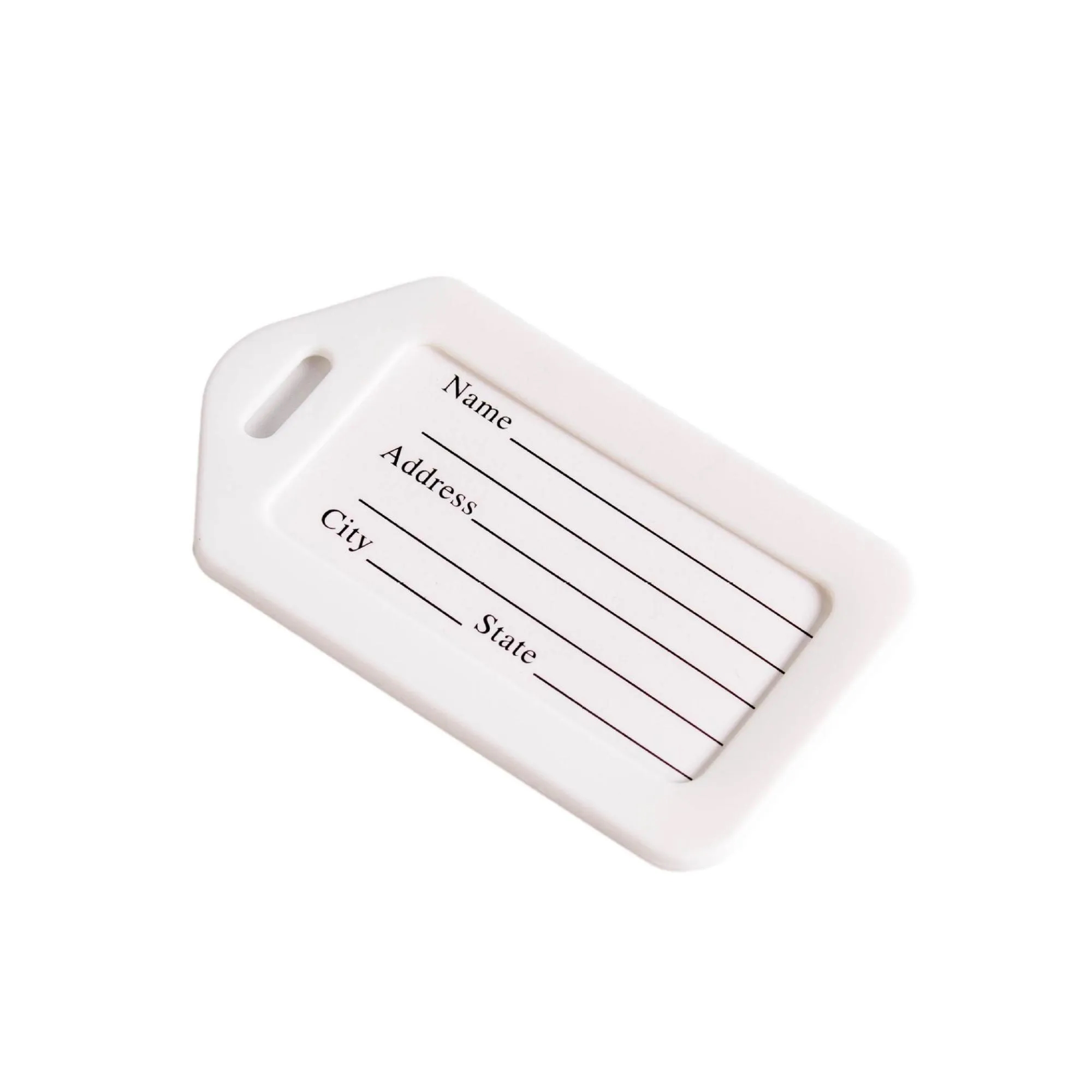 Plastic Luggage Tag MOQ 100PCS 12