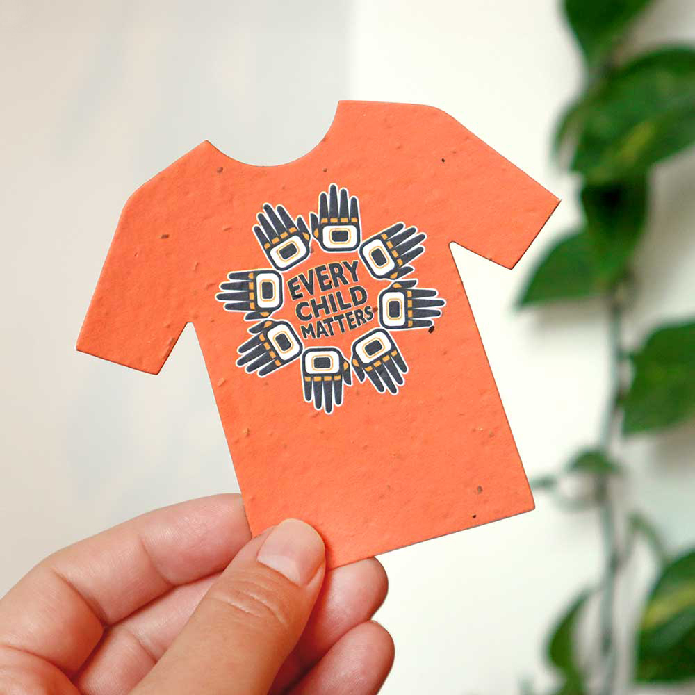 Every Child Matters Seed Paper T-Shirt Shape 3