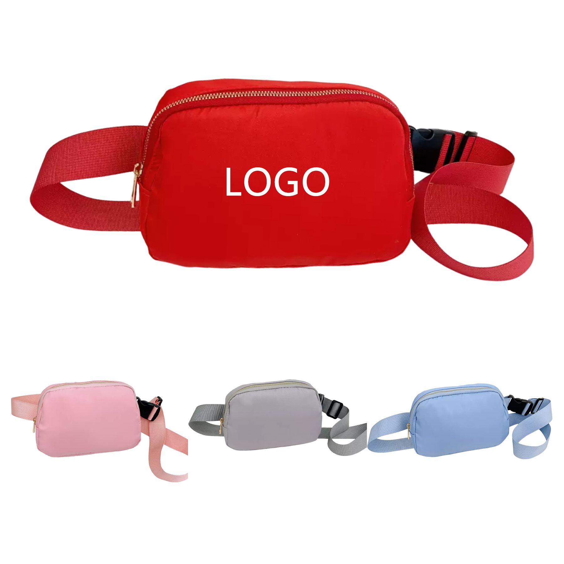 Nylon Sports Waist Bag 1