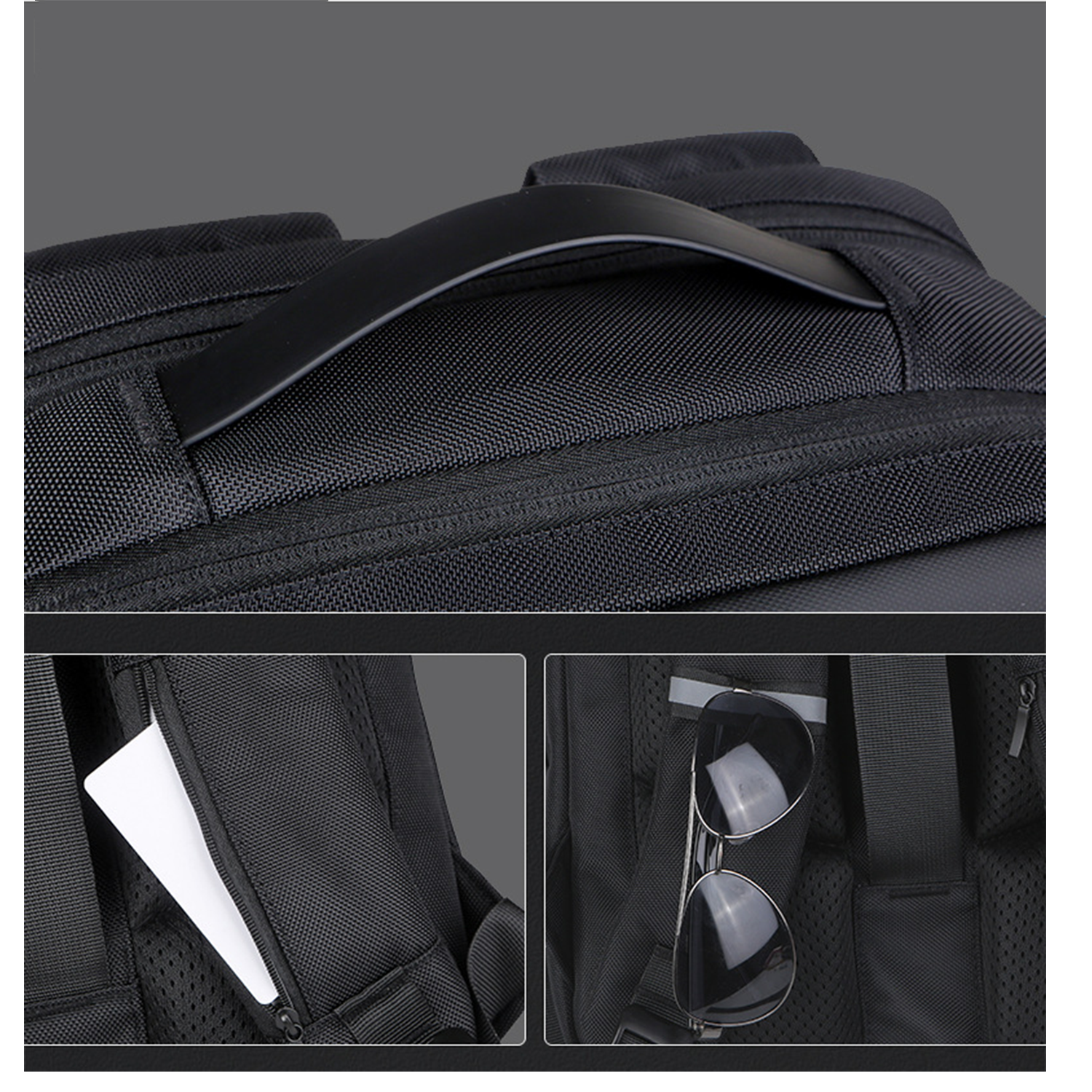 Oxford Computer Backpack With Usb Charging Port 3