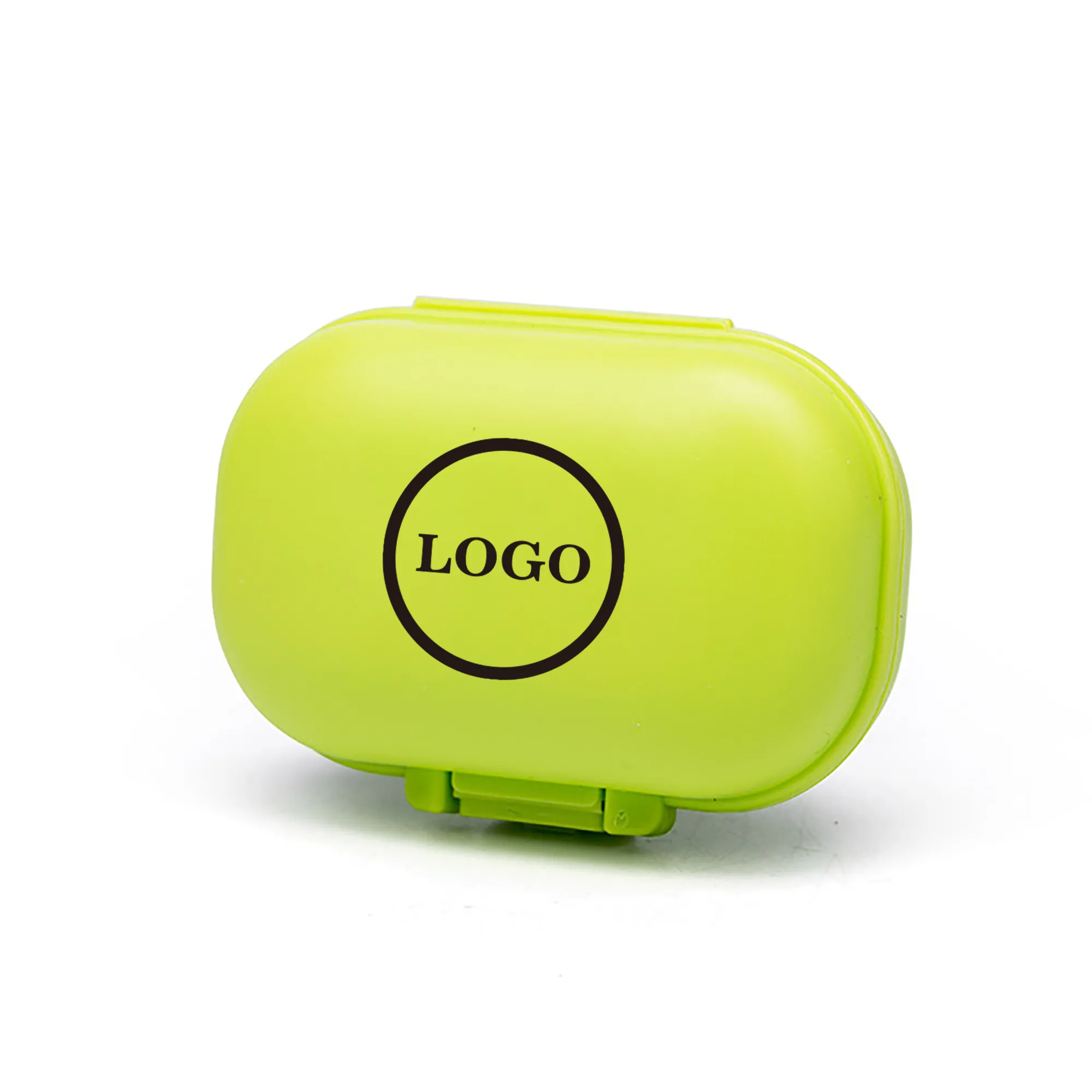 3.8"x2.6"x1.2" 4 Compartments Storage Pill Box 4