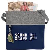 Double Heather RPET Crossbody Tote 23