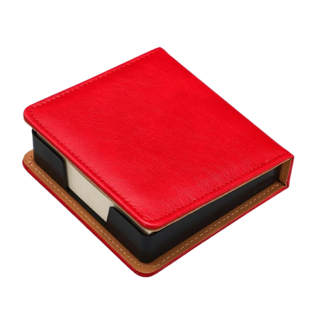 PU Leather Edge-Bound Note Holder 3