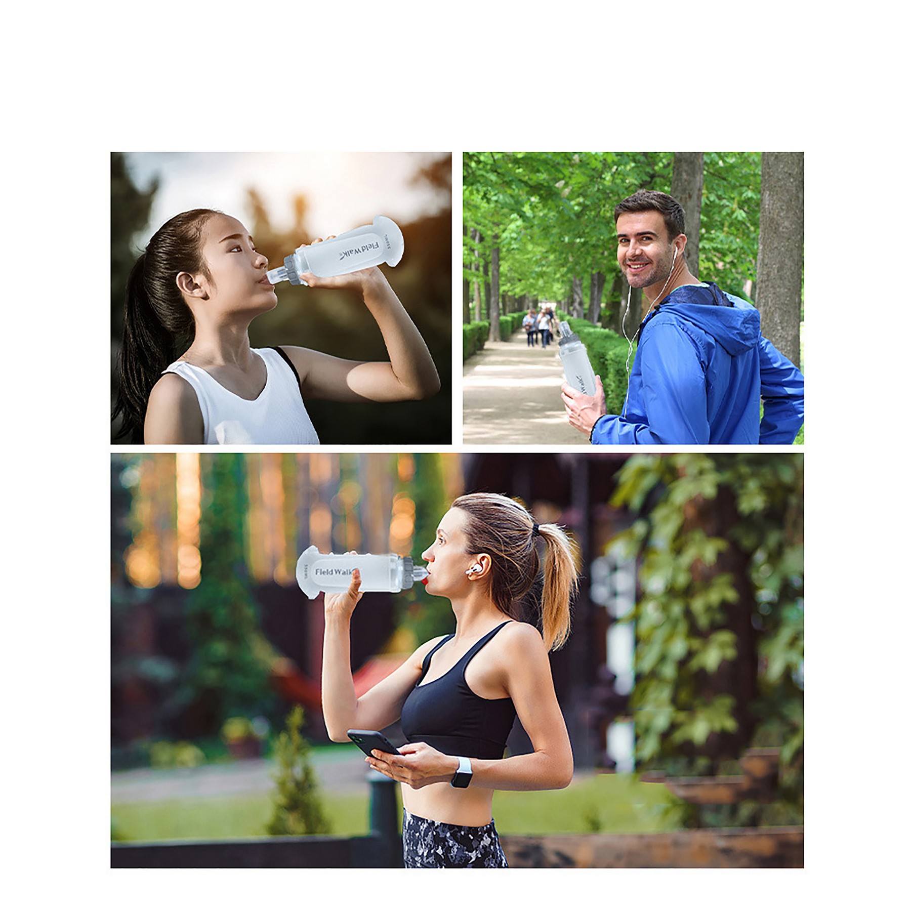 Outdoor Sports Folding Soft Water Bottle 2