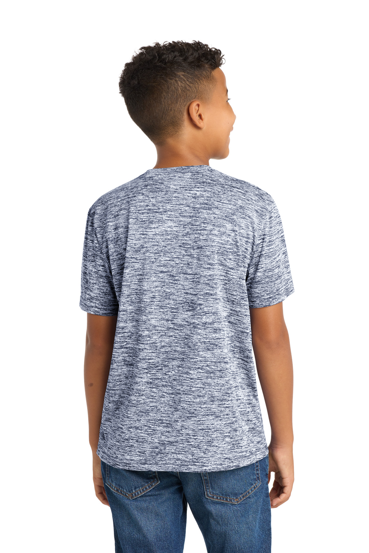 Sport-Tek Youth PosiCharge Electric Heather Tee. YST390 45