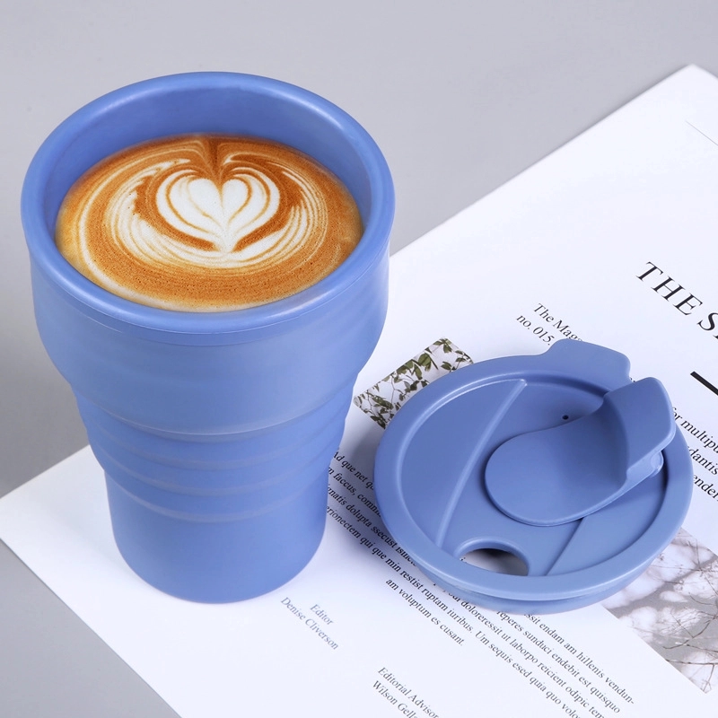 Silicone Foldable Travel Coffee Cup & Reusable To-Go Bottle 6