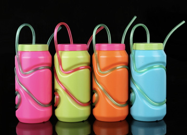Straw Sports Bottle 5