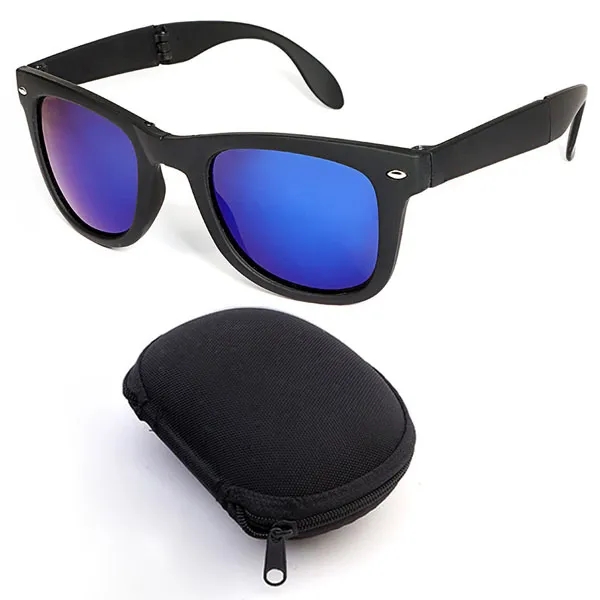 Compact Foldable Sunglasses With Case 2